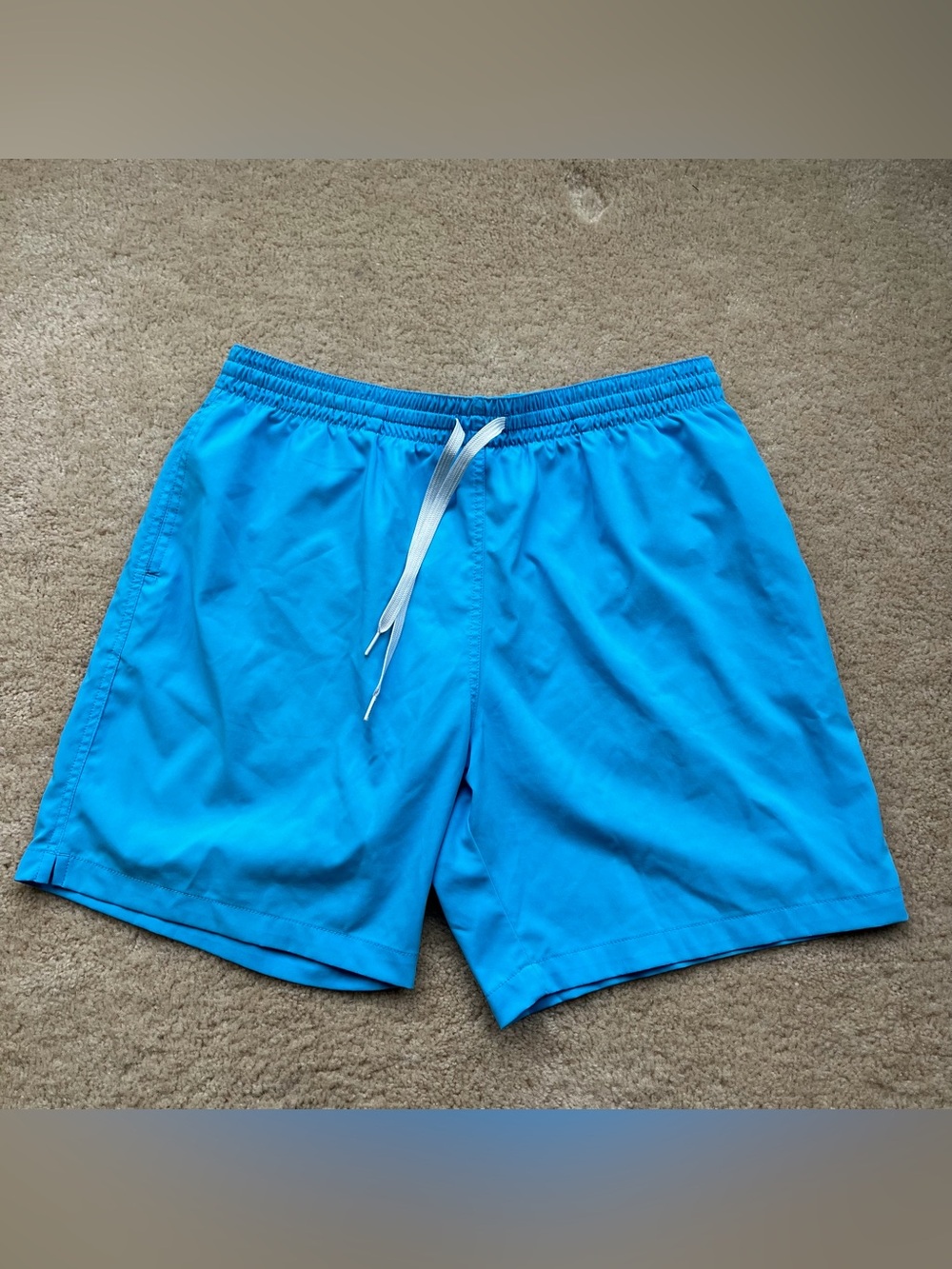 Chubbies Men's Turquoise Blue Swim Shorts w/ Mesh Lining - XL - *GUC